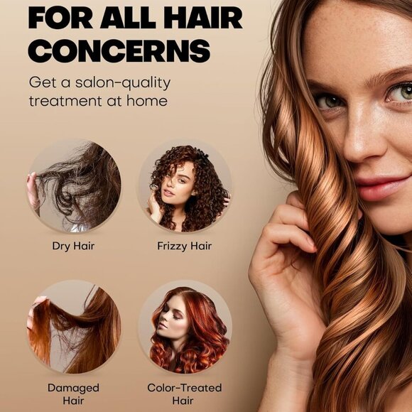 Karsell Collagen Hair Mask for Deep Conditioning, Hair Treatment  16.9 FL Oz - Picture 3 of 7